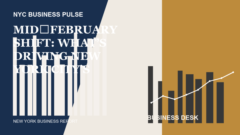 Mid‑February Shift: What’s Driving New York City’s Business Landscape in 2026